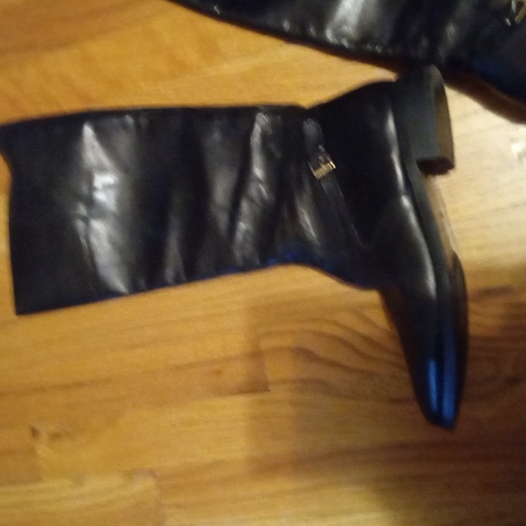 Black Ralph Lauren Riding Boots - Picture 6 of 8